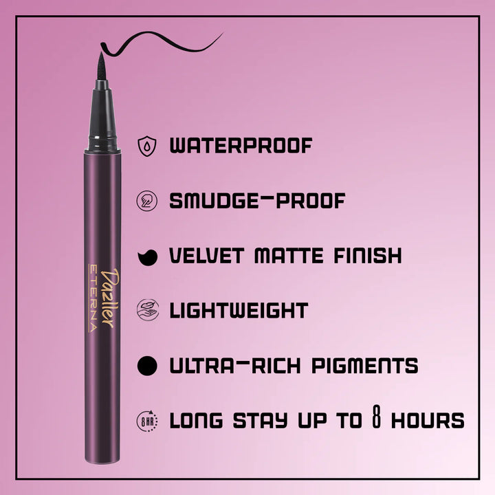 Dazller Eterna Precise Pen Eyeliner (Black)